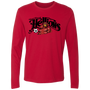 Hartford Hellions Long Sleeve Shirt Legend MISL Soccer color Red