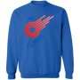 Kansas City Comets Sweatshirt Classic Crewneck MISL Soccer color Royal Blue