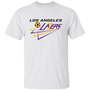 Los Angeles Lazers T-shirt Classic MISL Soccer color White