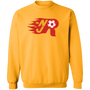 New Jersey Rockets Sweatshirt Classic Crewneck MISL Soccer color Gold