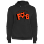 San Francisco Fog Hoodie Fleece Pullover MISL Soccer color Black