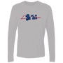 Boston Bolts Long Sleeve Shirt Legend ASL Soccer color Heather Grey