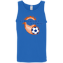 California Sunshine Tank Top Classic ASL Soccer color Royal Blue