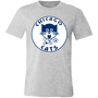 Chicago Cats T-shirt Premium ASL Soccer color Athletic Heather Grey