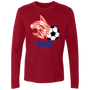 Connecticut Wildcats Long Sleeve Shirt Legend ASL Soccer color Cardinal Red