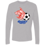 Connecticut Wildcats Long Sleeve Shirt Legend ASL Soccer color Heather Grey