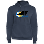 Los Angeles Skyhawks Hoodie Fleece Pullover ASL Soccer color Navy