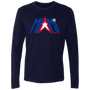 Miami Americans Long Sleeve Shirt Legend ASL Soccer color Navy Blue