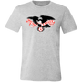 New York Eagles T-shirt Premium ASL Soccer color Athletic Heather Grey
