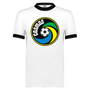 New York Cosmos T-shirt Ringer NASL Soccer color White/Black