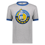 San Diego Sockers T-shirt Ringer NASL Soccer color Athletic Heather/Royal Blue