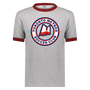 Toronto Metros T-shirt Rarified Ringer NASL Soccer color Athletic Heather/Red