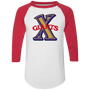 Cuban X-Giants Raglan Shirt Negro League Baseball color White/Red