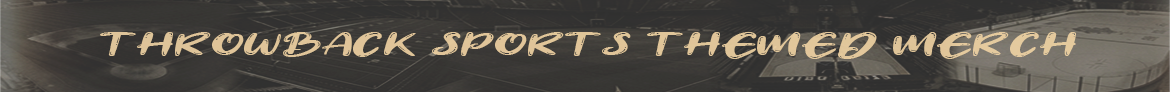 Throwback Retro Themed Sport Fan Merch Banner Lit66