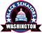 Washington Black Senators Negro League Baseball Team Logo