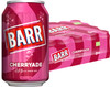 Wholesale case of 24 × Barr Cherryade 330ml cans Wholesale case of 24 × Barr Cherryade 330ml cans