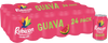 Tray of Rubicon Guava Sparkling Juice Soft Drink 330ml cans for wholesale supply