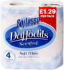Softesse Daffodils Toilet Tissue 4 Rolls front pack