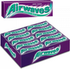 Bulk case of Airwaves Cool Cassis Sugarfree Chewing Gum 10 Pieces for wholesale cash and carry
