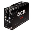 OCB Black King Size Slim + Filters Premium Rolling Papers 32s