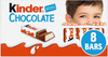 Kinder Chocolate Small Bars (8 x 12.5g) 100g