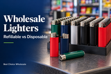 Wholesale Lighters UK: Refillable vs Disposable Lighters for Retailers