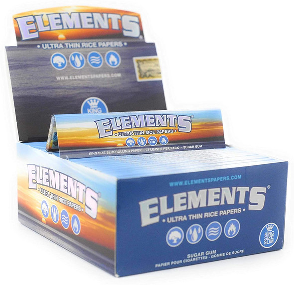 Elements King Size Slim Rolling Papers 32s