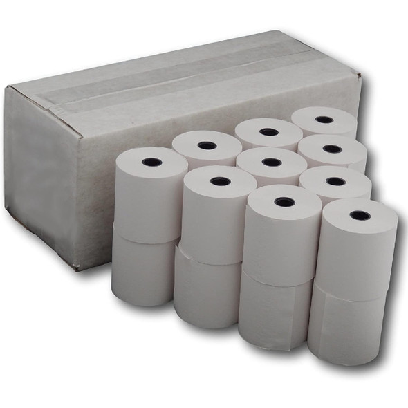 Box of 10 thermal till rolls 57mm x 40mm – BPA-free receipt paper for PDQ terminals and mobile card readers