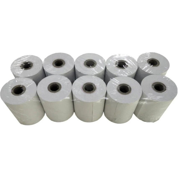Box of 10 thermal till rolls 57mm x 60mm – BPA-free EPOS receipt paper rolls for card machines and POS systems