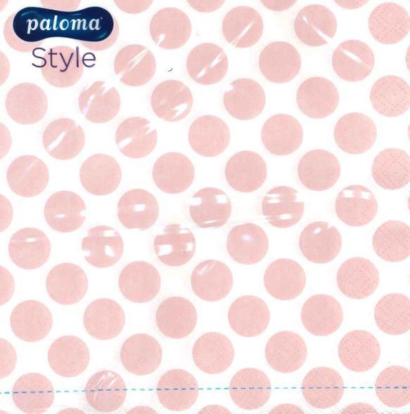 20pk New Rose pink Paloma napkins – 3-ply 33x33cm