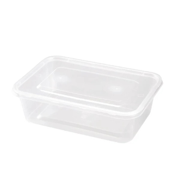 5pk 650cc microwave food containers with clear lids – EV range