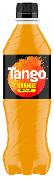 Tango Orange Original 500ml bottle front label