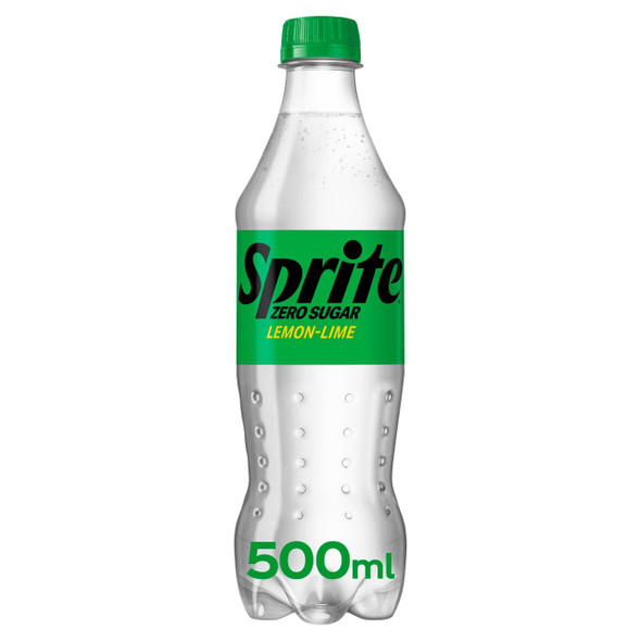 Sprite Zero 500ml bottle front label