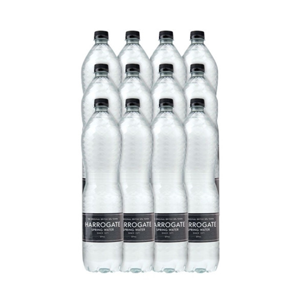 Wholesale case of 6 or 12 × Harrogate Spring Water Still 1.5L bottles