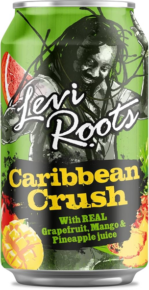 Levi Roots Caribbean Crush 330ml can front label