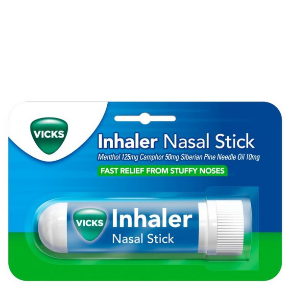 Vicks Inhaler Nasal Stick front packaging