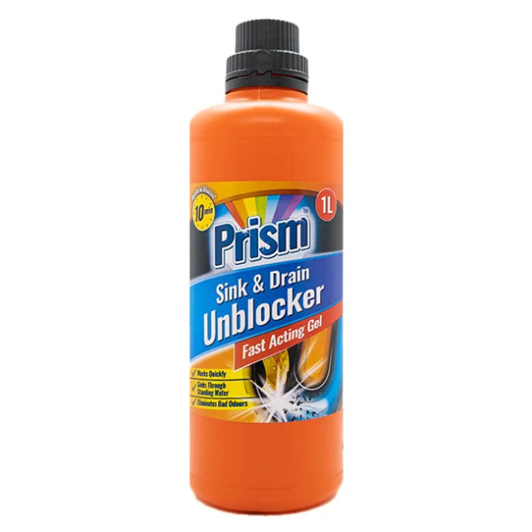 Prism Sink & Drain Unblocker 1 L bottle front