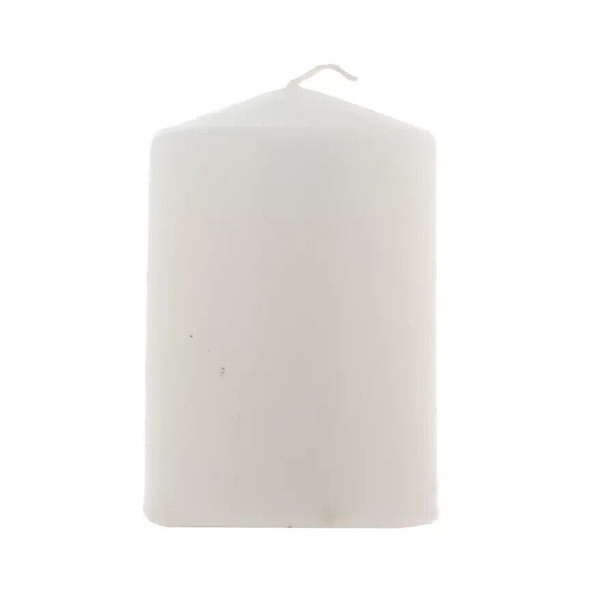 Bloome Short Pillar Candle front view