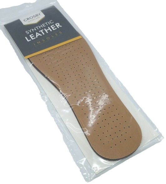 Crosby Shoecare Synthetic Leather Insoles front pack