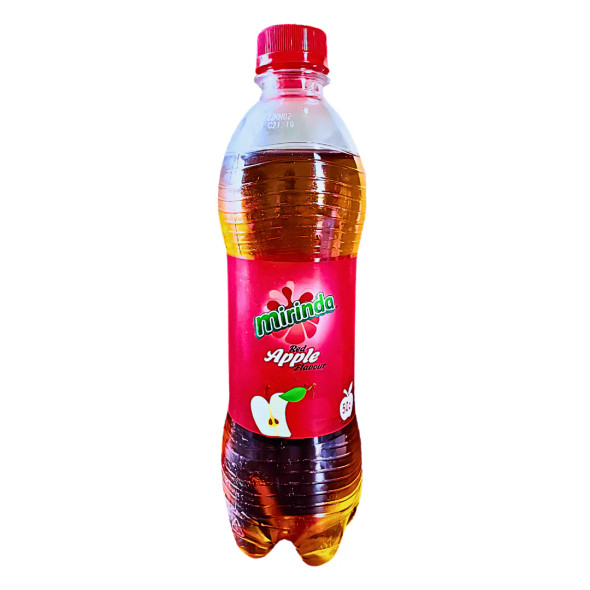 Mirinda Red Apple 500 ml bottle front view