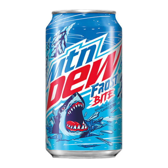 Mountain Dew Frost Bite 355 ml front view can