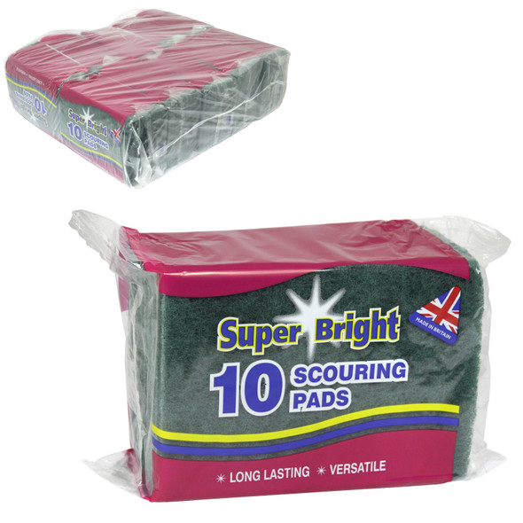 SuperBright 10 Scouring Pads single front view pack