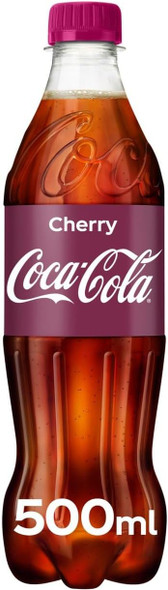 Coca‑Cola Cherry Original Taste 500 ml front view bottle