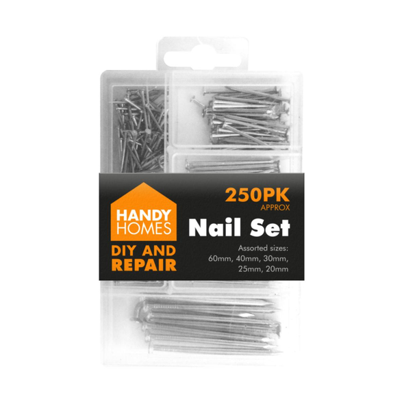 Nail Assortment 250 Pack single front view