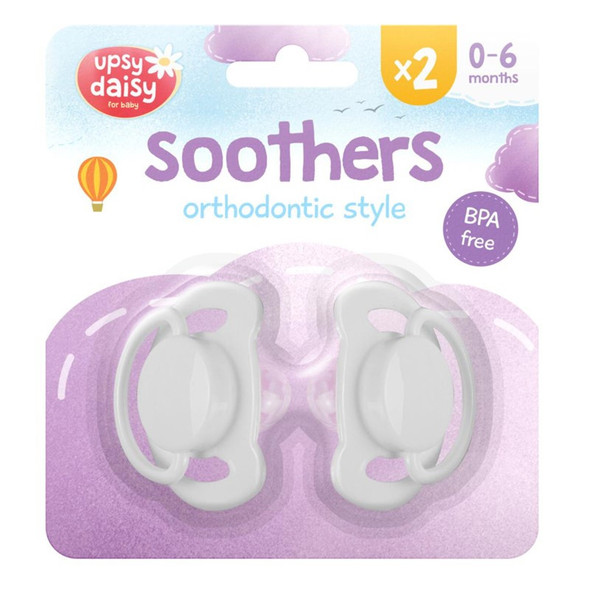 Upsy Daisy Soothers 2 Pack single pack front view