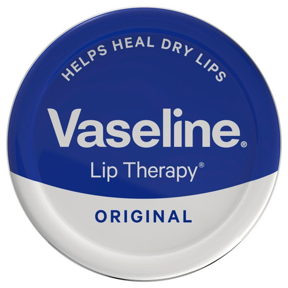 Vaseline Lip Therapy lip balm tin aloe vera 20g front view