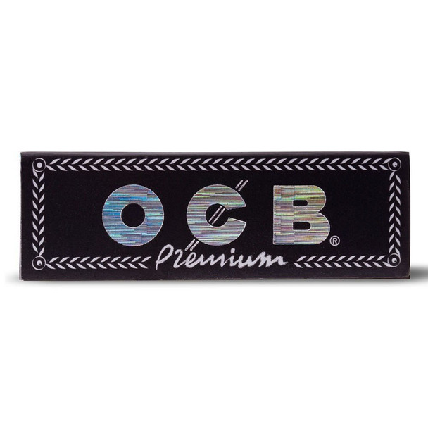 OCB Black Premium King Size Slim Rolling Papers 32s