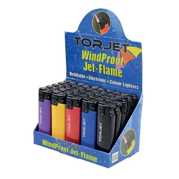 TORJET Jet Windproof Solid Colours Lighters