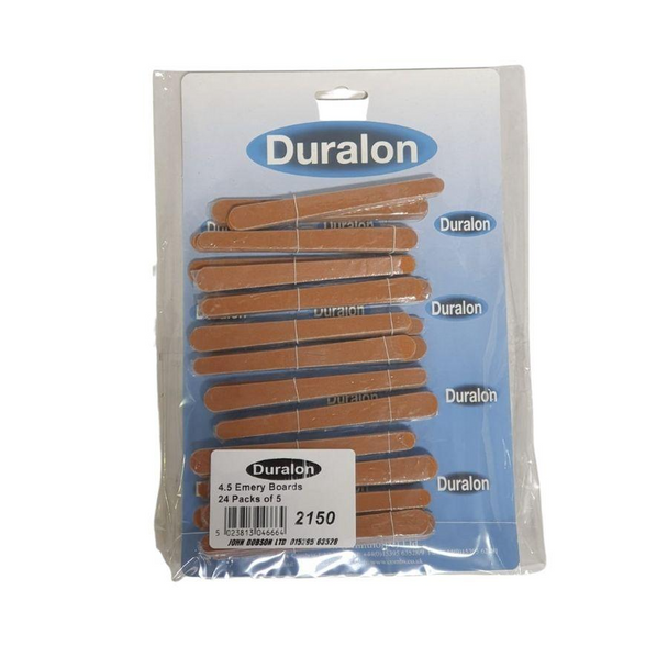 Duralon emery boards – double-sided nail files for shaping and smoothing acrylic or natural nails