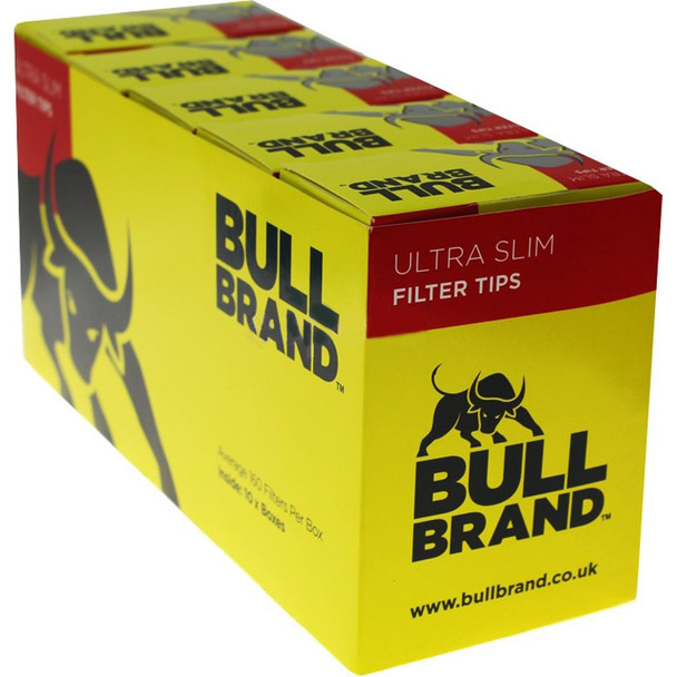 Bull Brand Ultra Slim Filter Tips 160s